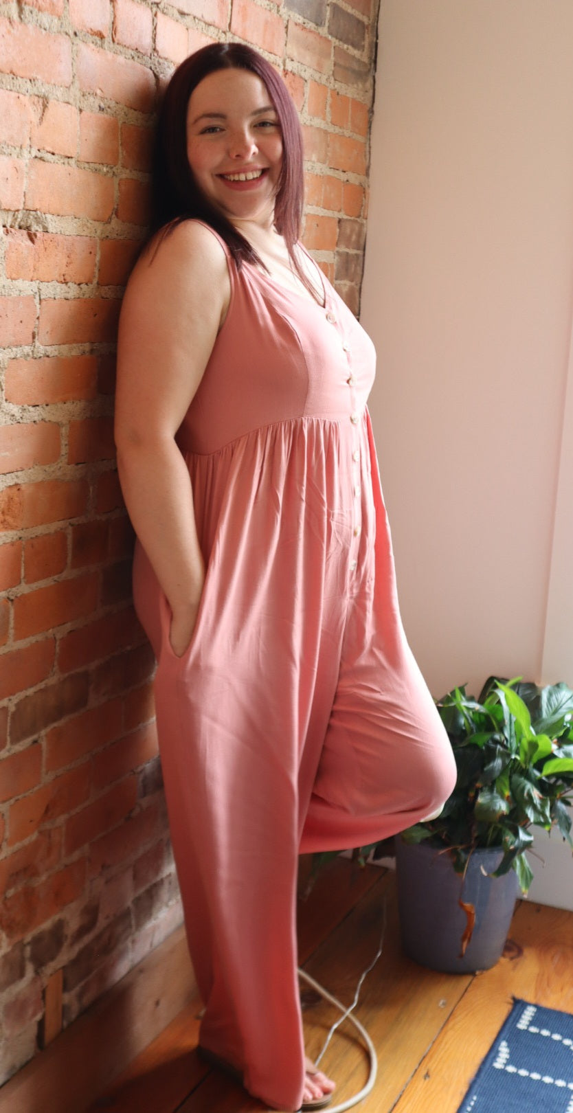 Pink Serenity Jumpsuit