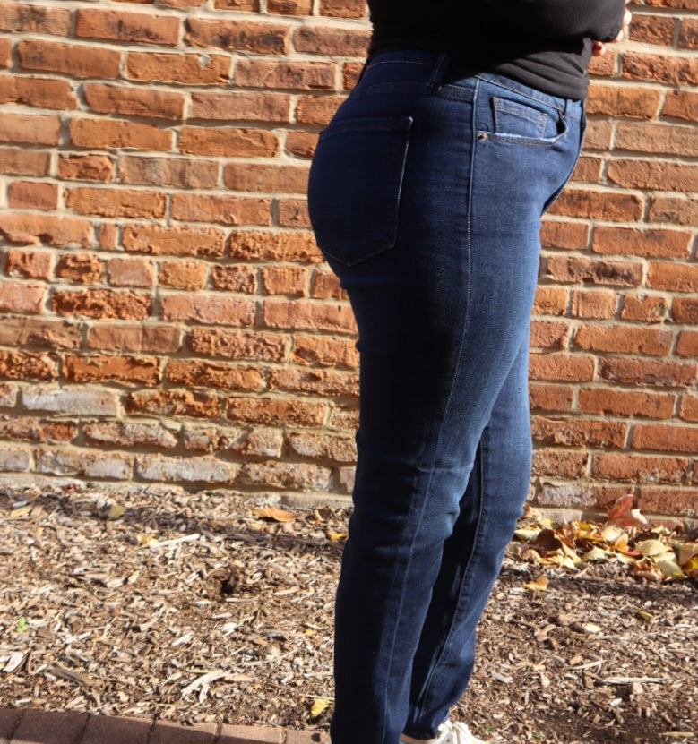 Just USA: Dark Wash Skinny Jeans