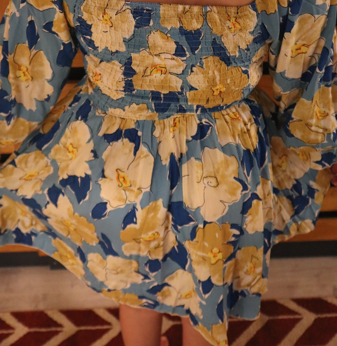 Sweet & Sassy Floral Dress