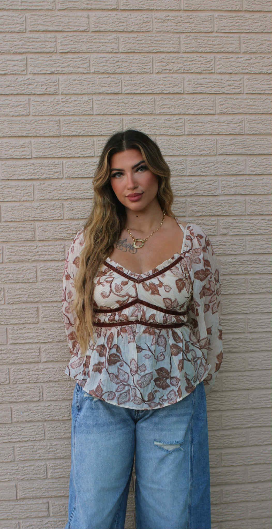 Cafe Fleur Blouse