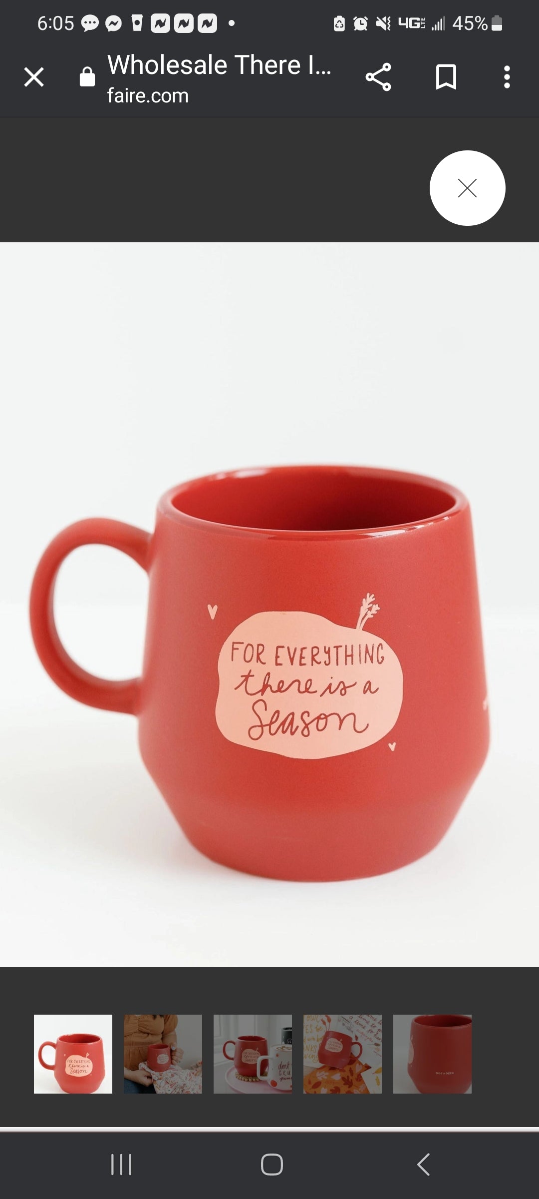 Fall Harvest Mug