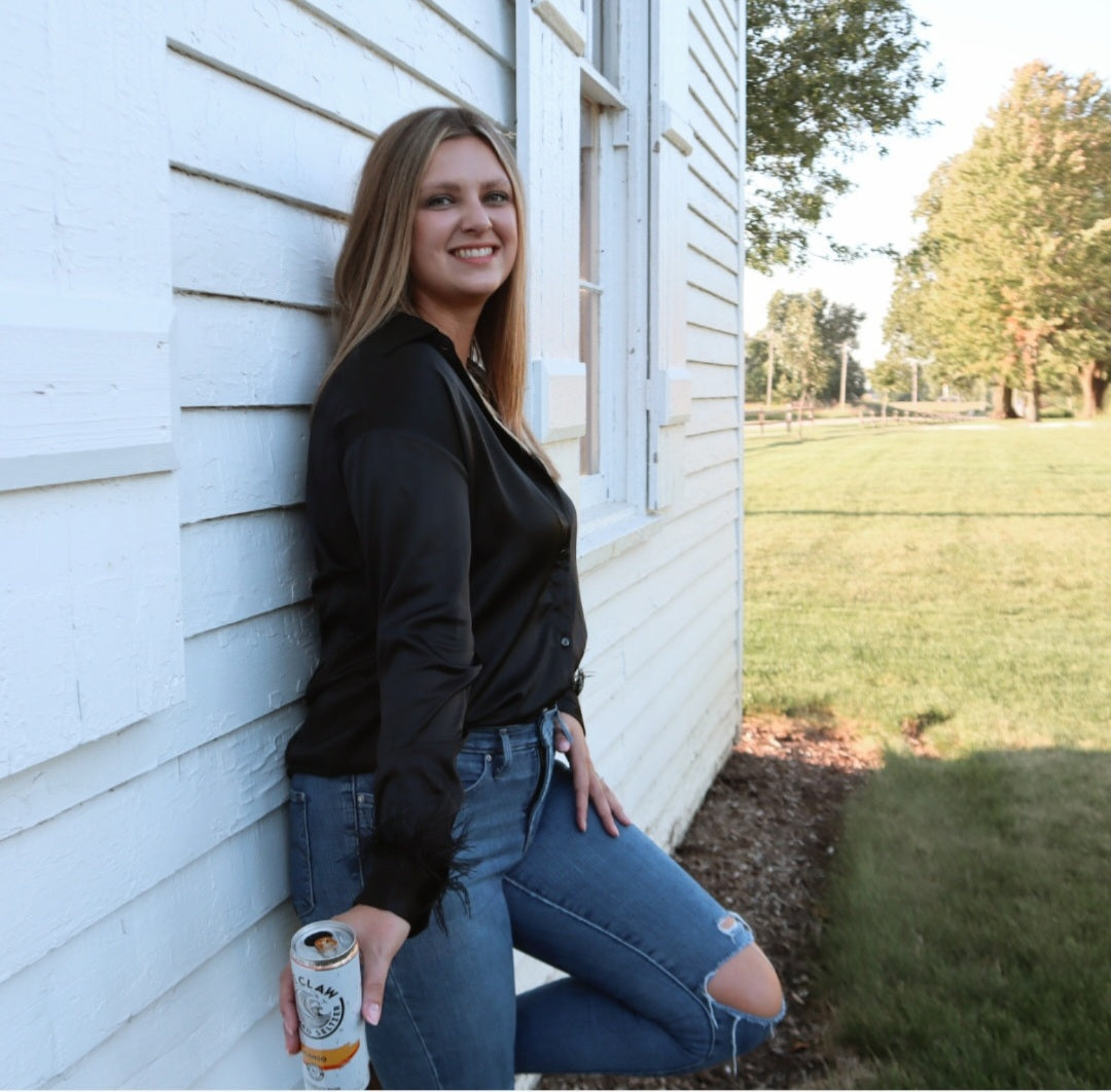 Enchanted Satin Blouse