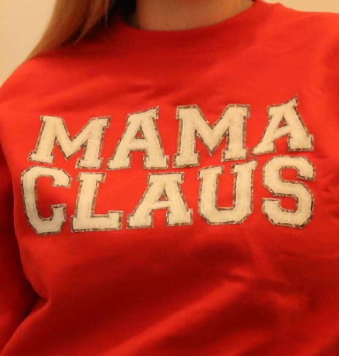 Mama Claus Graphic Crewneck