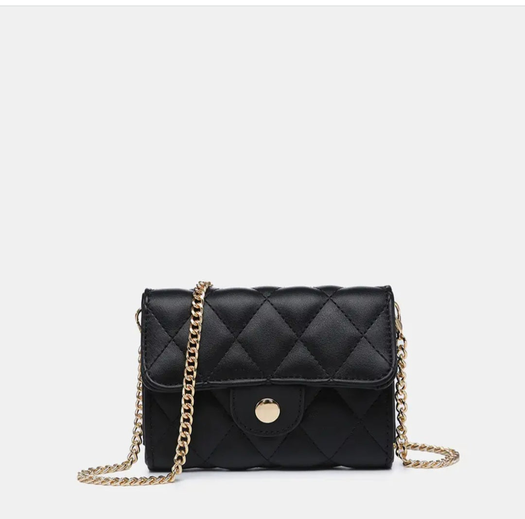 Quilted Clutch & Crossbody