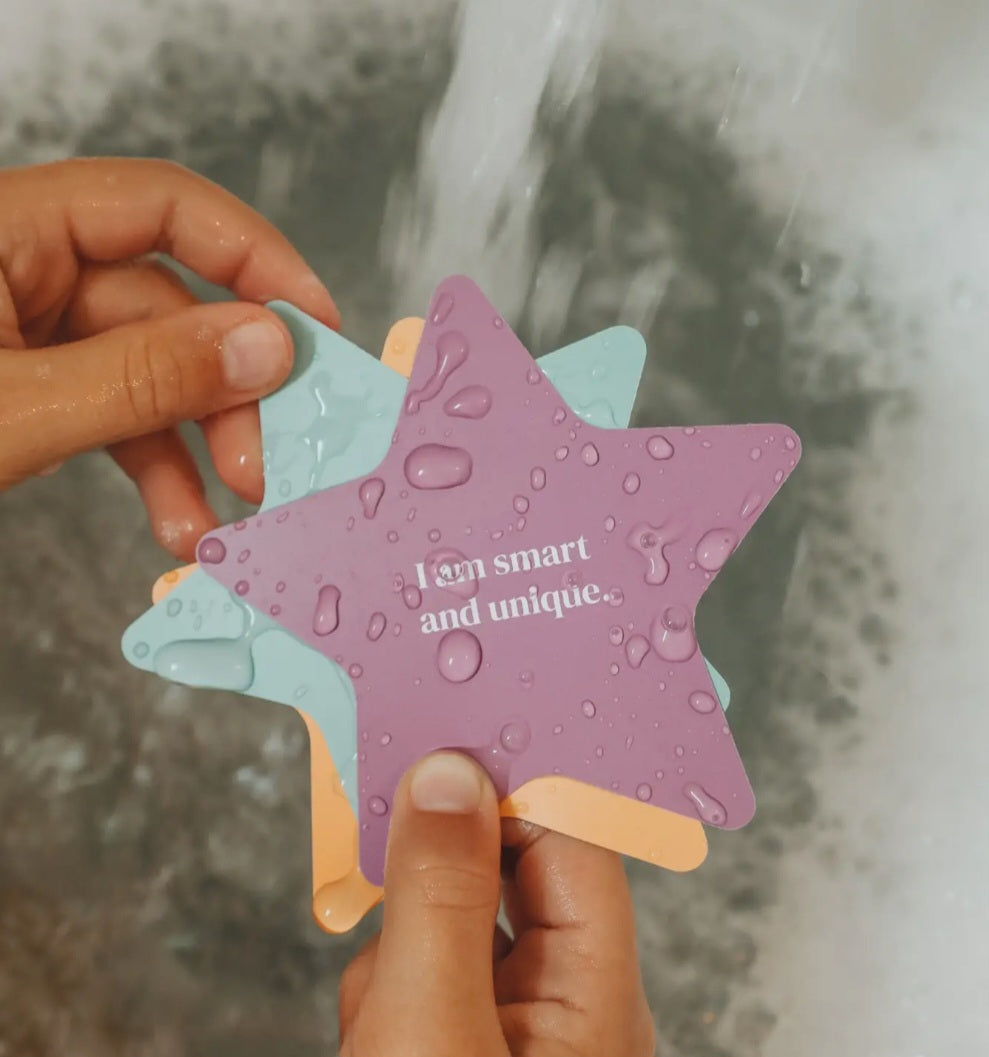 Shower Affirmation Cards - Kids