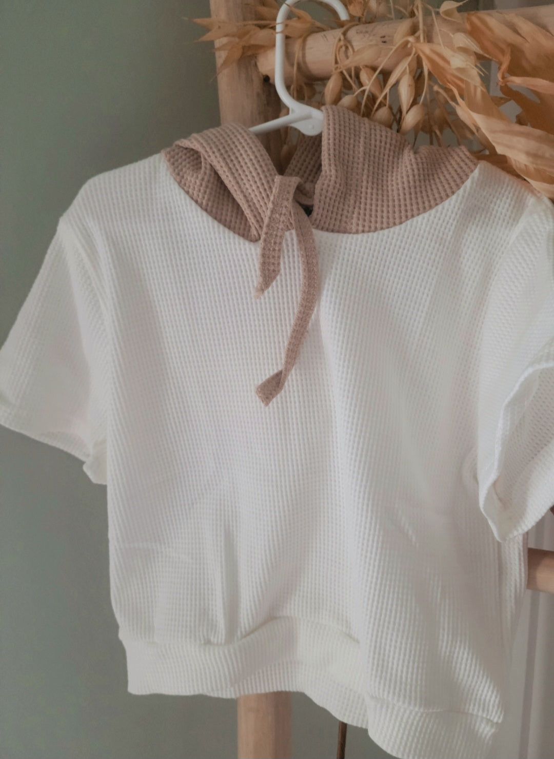 Toddler Waffle Knit Hoodie