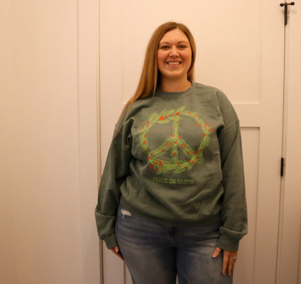 Peace On Earth Crewneck