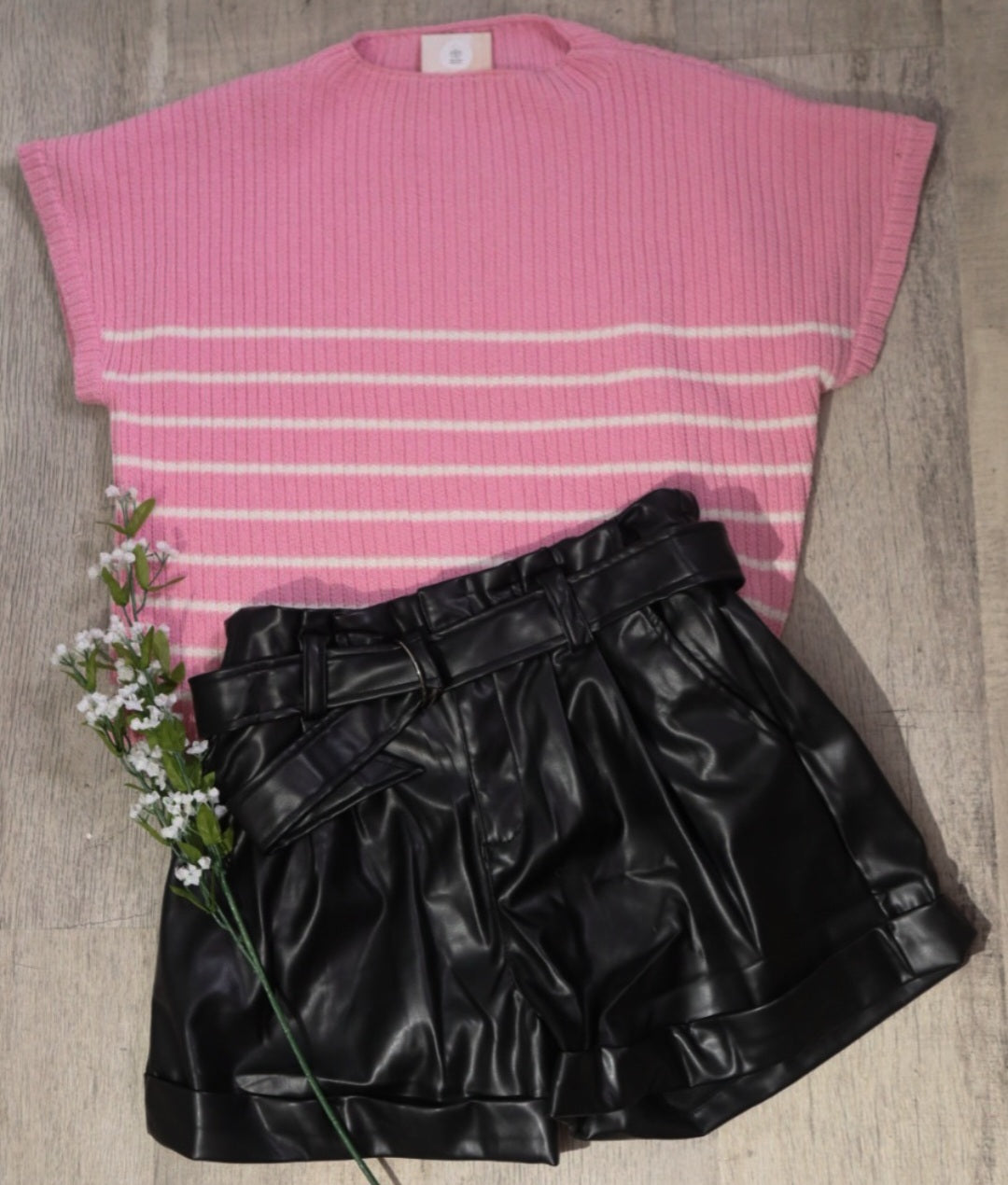 Urban Chic Leather Shorts