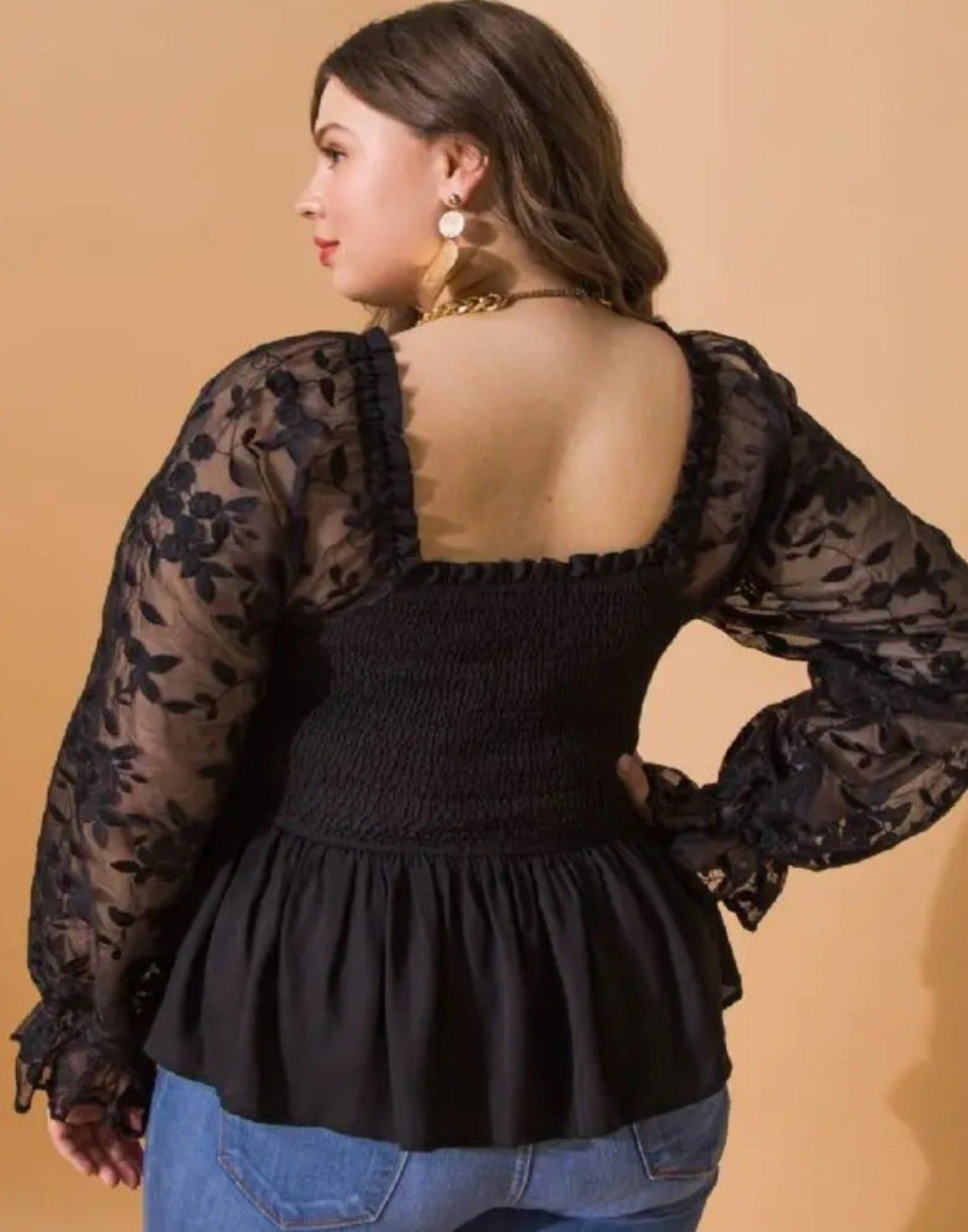 Your's Truly Organza Blouse