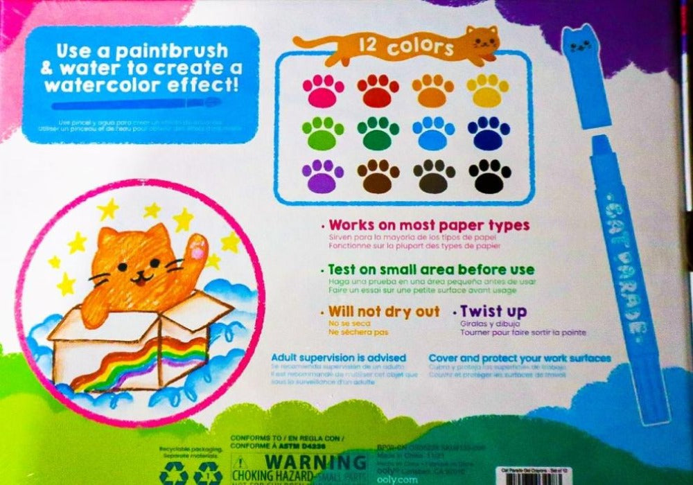 Cat Parade Gel Crayons
