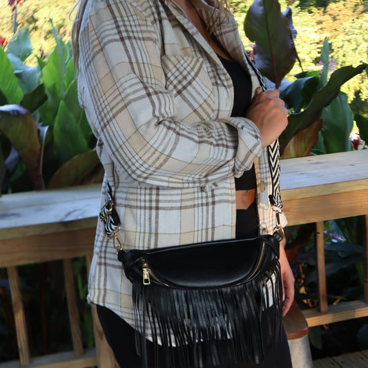 Fringe Crossbody Bag