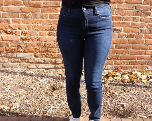 Just USA: Dark Wash Skinny Jeans