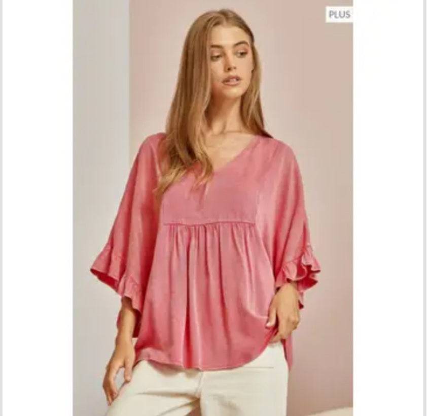 Peony Babydoll Top