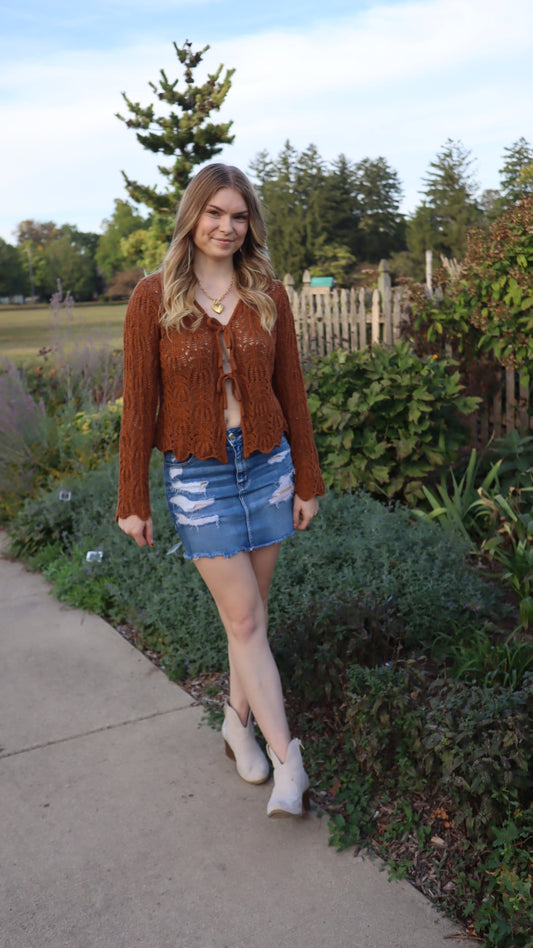 Bow & Brew Cardigan
