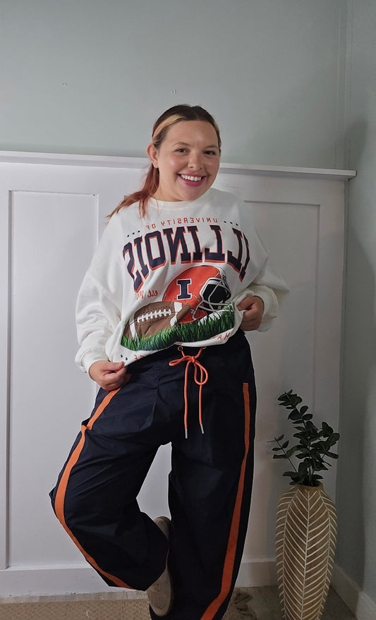 Illinois Football Crewneck