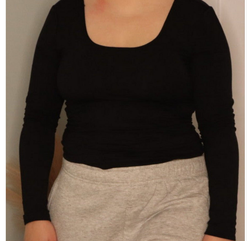 Mia Scoop Neck Top