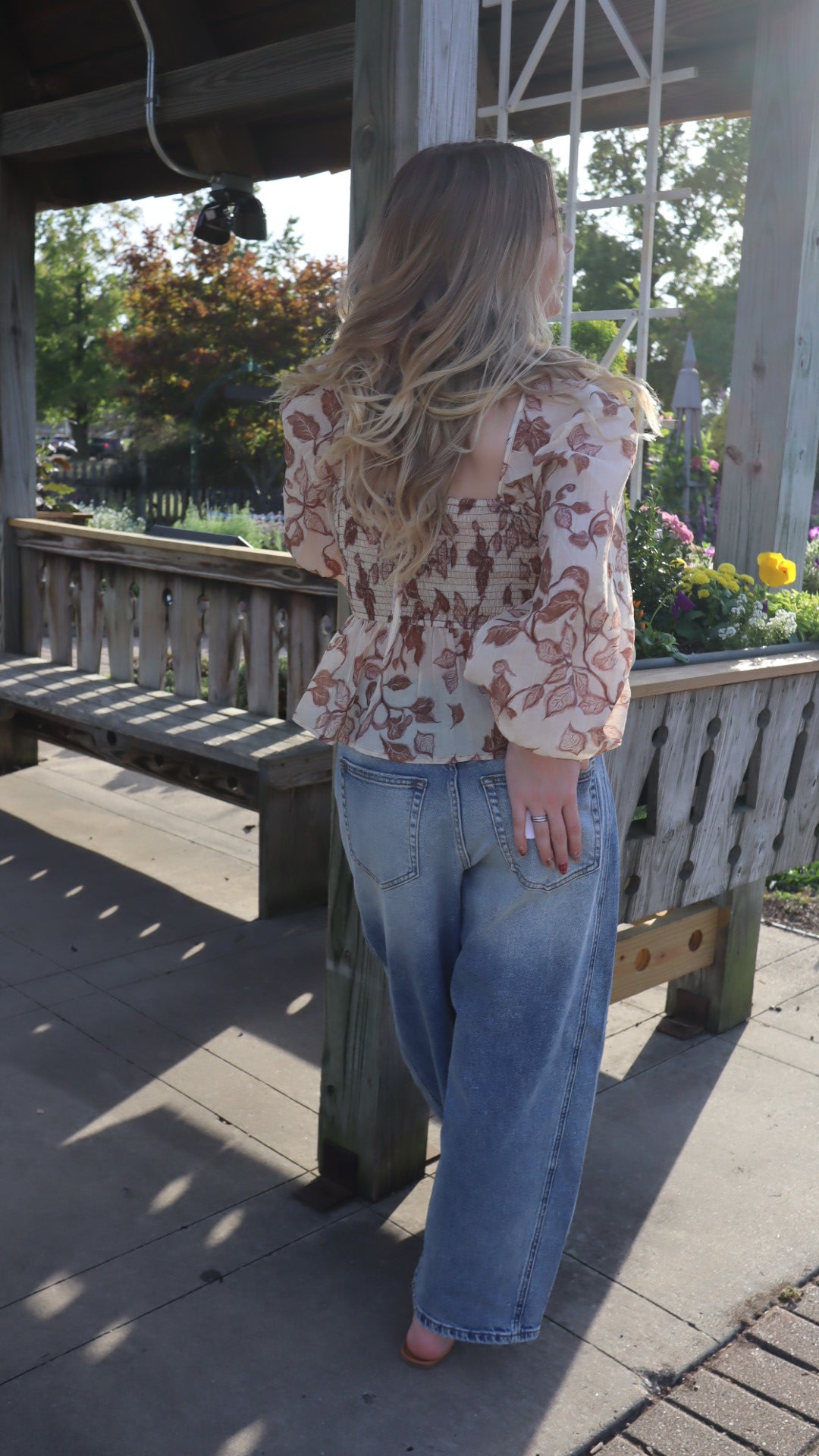 Cello Mid-Waisted Barrel Jeans