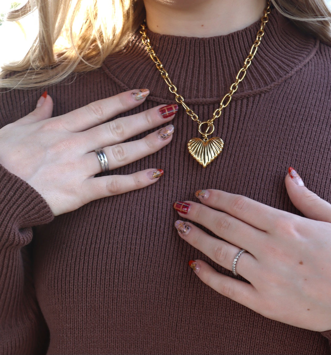 Heart Toggle Necklace