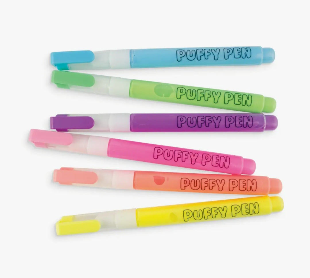 Magic Neon Puffy Pens