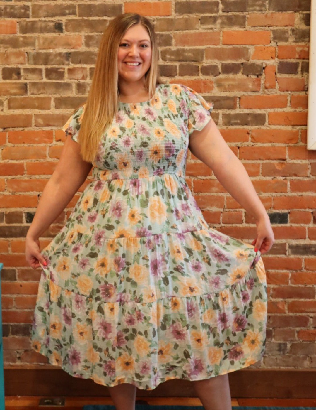 Garden Party Midi Dress