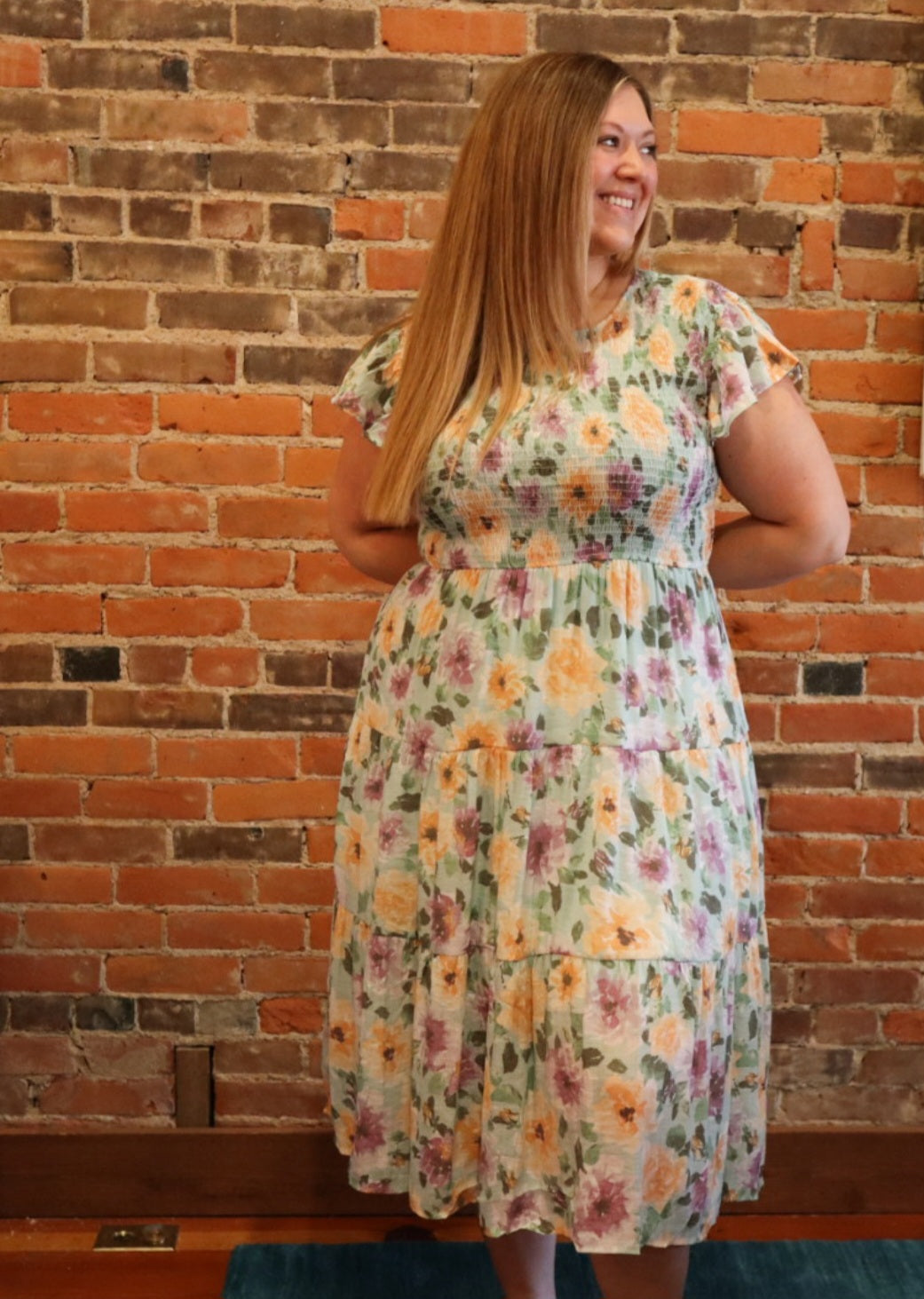 Garden Party Midi Dress