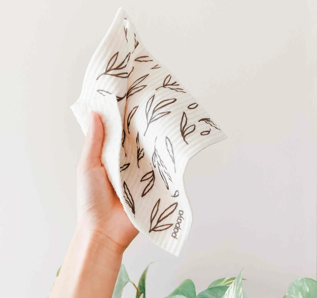 Papaya - Reusable Paper Towels - Mod Papayas 2pk at Colorado Baby