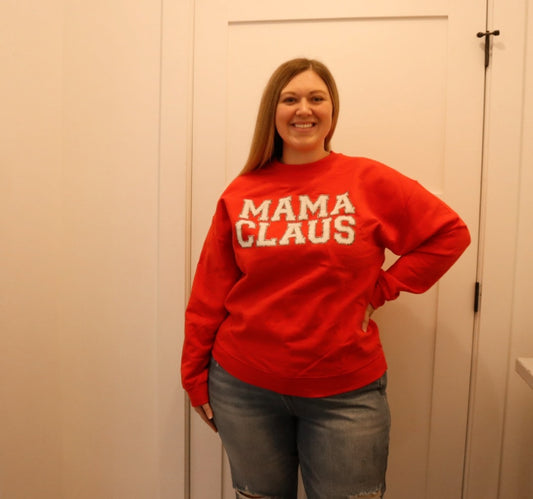 Mama Claus Graphic Crewneck