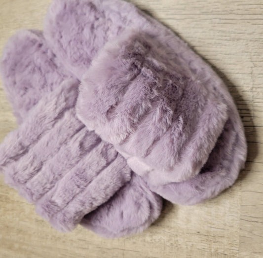 Faux Fur Slippers