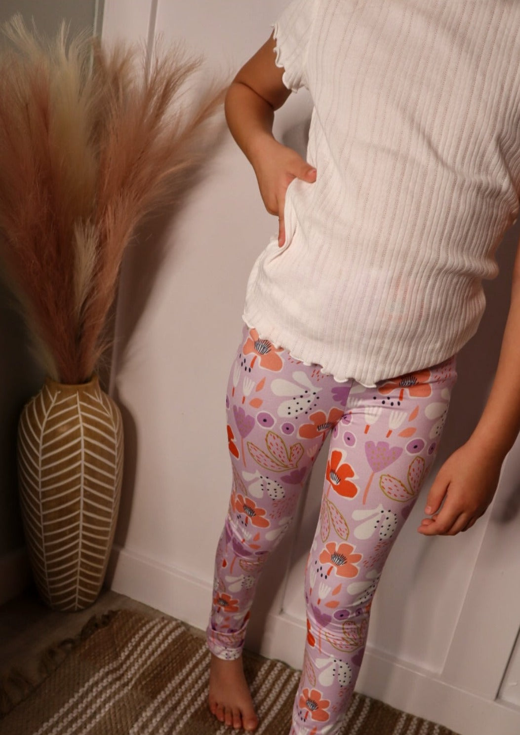 Spring Floral Leggings